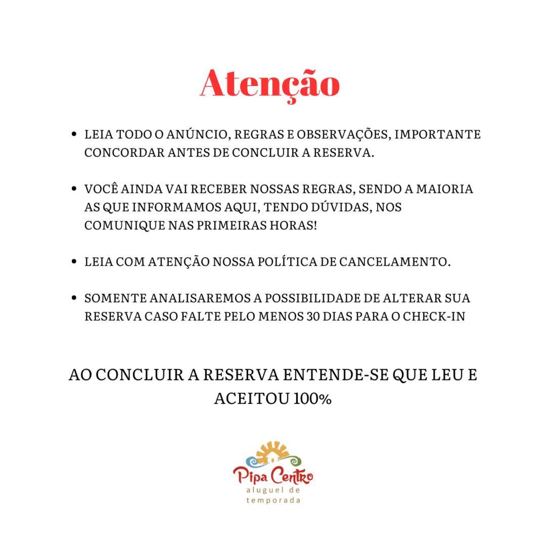 Condominio Solar Pipa - Apartamento Economico, Sem Varanda Praia de Pipa Eksteriør billede